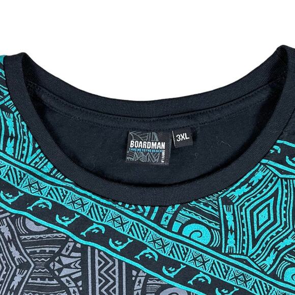 Boardman Polynesian Style T-Shirt - Picture 3 of 5